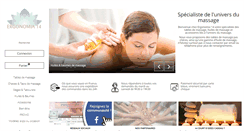 Desktop Screenshot of ergonomia14-massage.com